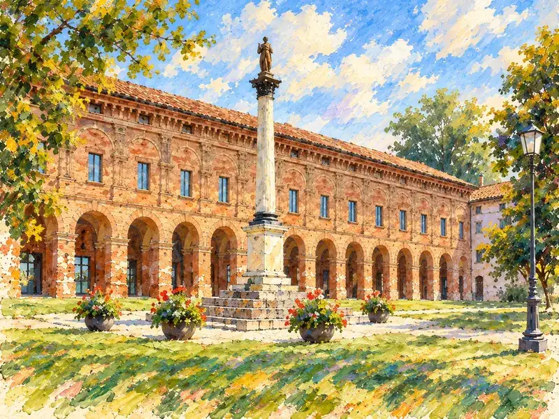 Mantova e Sabbioneta — La pianura dietro la scena
