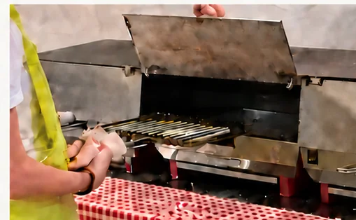 La cucina durante la festa