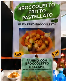 Broccoletto fritto pastellato